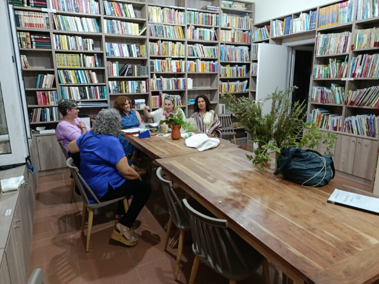 Ολοκλήρωση εγκαινίων δανειστικής βιβλιοθήκης “Μαρίνος Ιδομενέως”